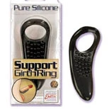 California Exotic Girth Support Enhancement Ring Black