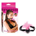 Pipedreams Fetish Fantasy Feather Ball Gag