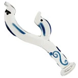 Glass Gem Dolphin Glass Dildo