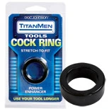 Doc Johnson - TitanMen Cock Ring in Blue