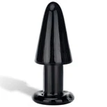 Gläs - Intruder Black Glass Butt Plug