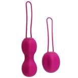 Nomi Tang IntiMate Kegel Exercise Balls Set in Red Violet