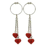 California Exotic Asian Hearts Nipple Accessory Rings