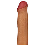 Revolutionary Silicone Natural Erection Extender Sleeve 2 inch Flesh