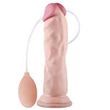 Soft Ejaculation 7 inches Cock in Flesh