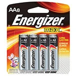 Energizer Max Alkaline Battery AA (8pcs)