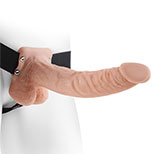 Fetish Fantasy Series 9 inches Hollow Strap-On in Flesh