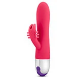 Blush Aria Brilliant Silicone Dual Stimulation Bunny Vibrator for Girl