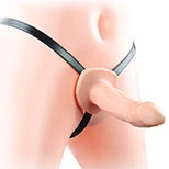 6.5 Inch Unisex Hollow Strap On Dildo