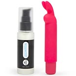 Happy Rabbit Silicone Bullet Vibrator and Orgasm Gel Kit