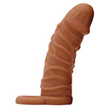 FondLove Realistic Penis Sleeve with 1 inch Extension