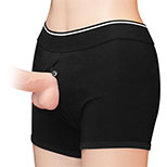 Unisex Strap on Harness Shorts from Small to L Sizes