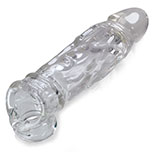 Oxballs Butch Cocksheath with Adjustable Fit in Clear