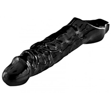 XR Brands Mamba Cock Sheath in Black