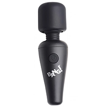 10X Ultra Powerful Silicone Mini Wand Black