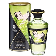 Shunga Aphrodisiac Warming Oil Midnight Sorbet 100 ml