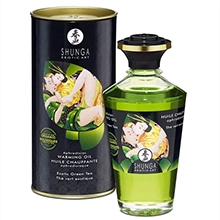 Shunga Aphrodisiac Warming Oil Green Tea 100 ml