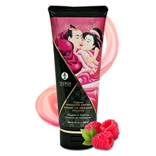 Shunga Delectable Massage Gel Raspberry 200 ml