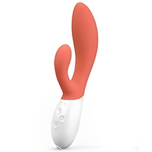 Lelo Ina 3 Luxury Rechargeable Vibrator in Coral
