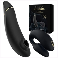 Golden Moments Set of We Vibe Chorus and Womanizer Premium Limited Edition