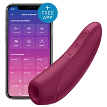 Satisfyer Curvy 1+ Air Pulse Stimulator + Vibration