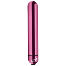 8.5 inches XL Vibrating Metallic Bullet in Pink