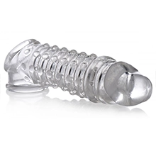1.5 Inch Penis Enhancer Sleeve in Clear