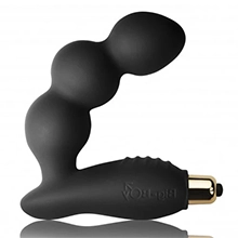 Rocks Off 7 Function Big Boy Vibrating Prostate Massager in Black