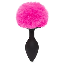 3 Inch Happy Rabbit Small Bunny Tail Butt Plug