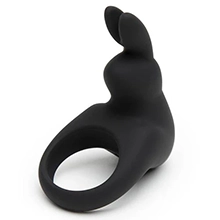 Happy Rabbit Rechargeable Vibrating Rabbit Cock Ring in Pink