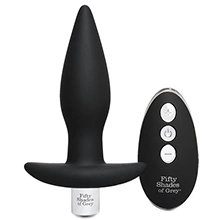 Fifty Shades of Grey Relentless Vibrations Remote Control Butt Plug