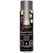 System JO Gelato White Chocolate Raspberry Truffle Edible Lubricant 120ml