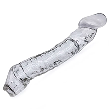 Oxballs Muscle Bandit Slimmest Muscle CockSheath in Clear