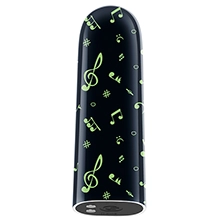 Rechargeable Glow-in-the-dark Music Massager