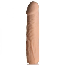 Extra Long 3 Inch Penis Extension in Light Brown