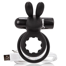 Screaming O Rechargeable Ohare Male Enhancement Ring in Black