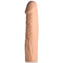 Extra Long 1.5 Inch Penis Extension in Light Brown