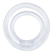 Screaming O Ring O2 Male Enhancement and Scrotal Ring in Clear