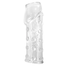 Bigger Thicker Enhancer Sleeve in Clear