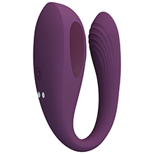 Wearable 10 Function Clitoral and G Spot Vibrator in Purple