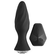 Fervent Remote Control Vibrating Silicone Butt Plug