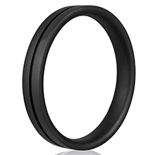 Ring O Pro XXL Black 57mm