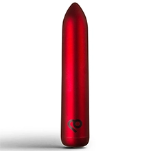 Rocks Off 16X Function Rechargeable Bullet Vibrator in Poppy Red
