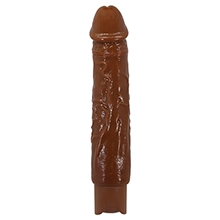 9 inches Rechargeable Dildo in Brown