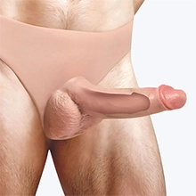6 inches Hollow Strap On Silicone Harness