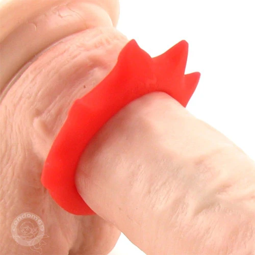 Fun Factory Flame Lovering Cock Ring in Red