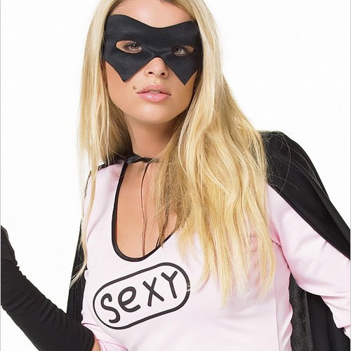 Masked Hero Sexy Adult Costume