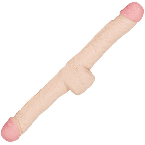 double dildo with balls Extrem painful sex
