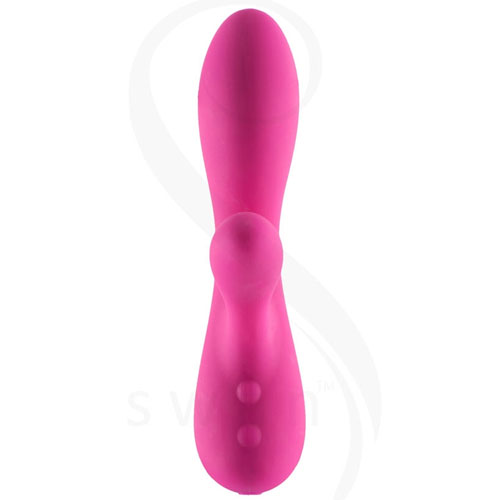 The Silver Swan Luxury Rechargeable Rabbit Vibrator