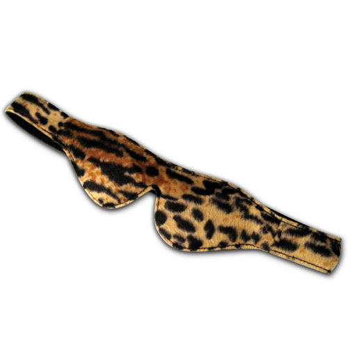 Lux Fetish - Unisex Blindfold (Leopard)